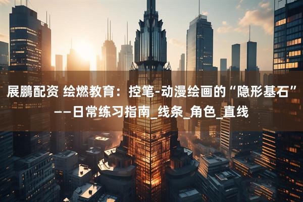 展鵬配资 绘燃教育：控笔-动漫绘画的“隐形基石”——日常练习指南_线条_角色_直线