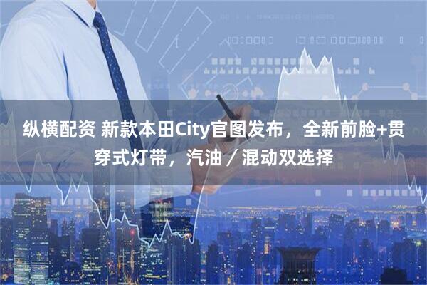 纵横配资 新款本田City官图发布，全新前脸+贯穿式灯带，汽油／混动双选择