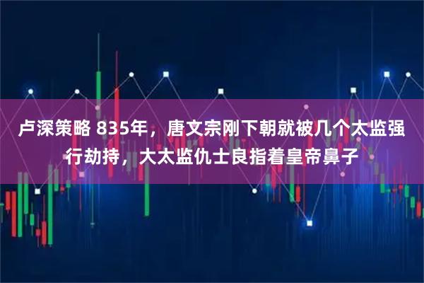卢深策略 835年，唐文宗刚下朝就被几个太监强行劫持，大太监仇士良指着皇帝鼻子